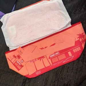 Trader Joe's Peach Mini Insulated Lunch Bag